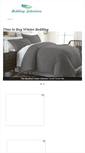 Mobile Screenshot of beddingselections.com